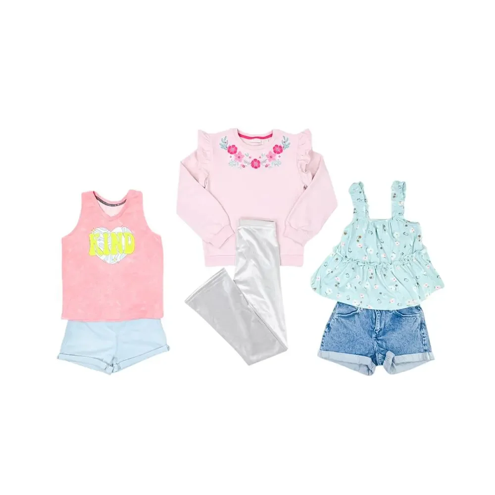 H&M Girls Clothing Bundle Shorts Tops Sweater Legging 12 Pieces Size 10/12